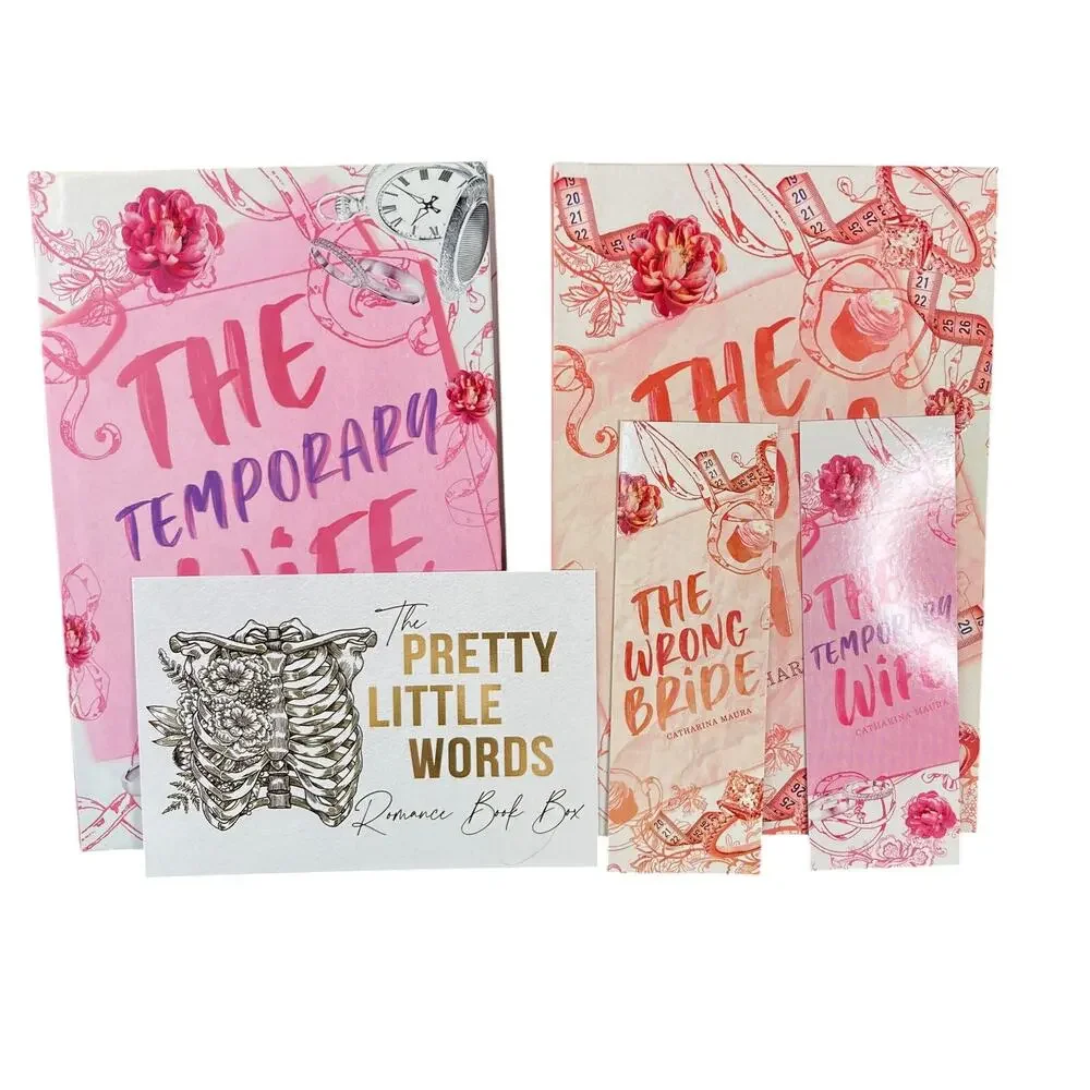 Pretty Little Words Book Box | The Wrong Bride & The Temporary Wife | C. Maura